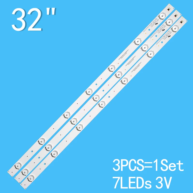 

LED backlight strip For TC-32A400U V320HWSD06 TH-32A400C TC_-32A400B TC-32A400X 131126-WS-320-021-Pear1-A3-10.25mm