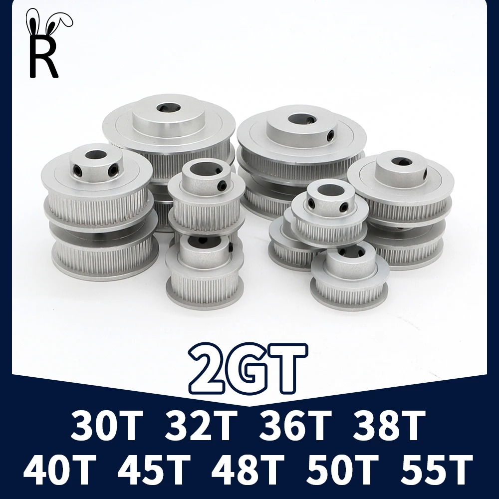 

Шкив ГРМ 2GT алюминиевый сплав 2М 30 зубов
