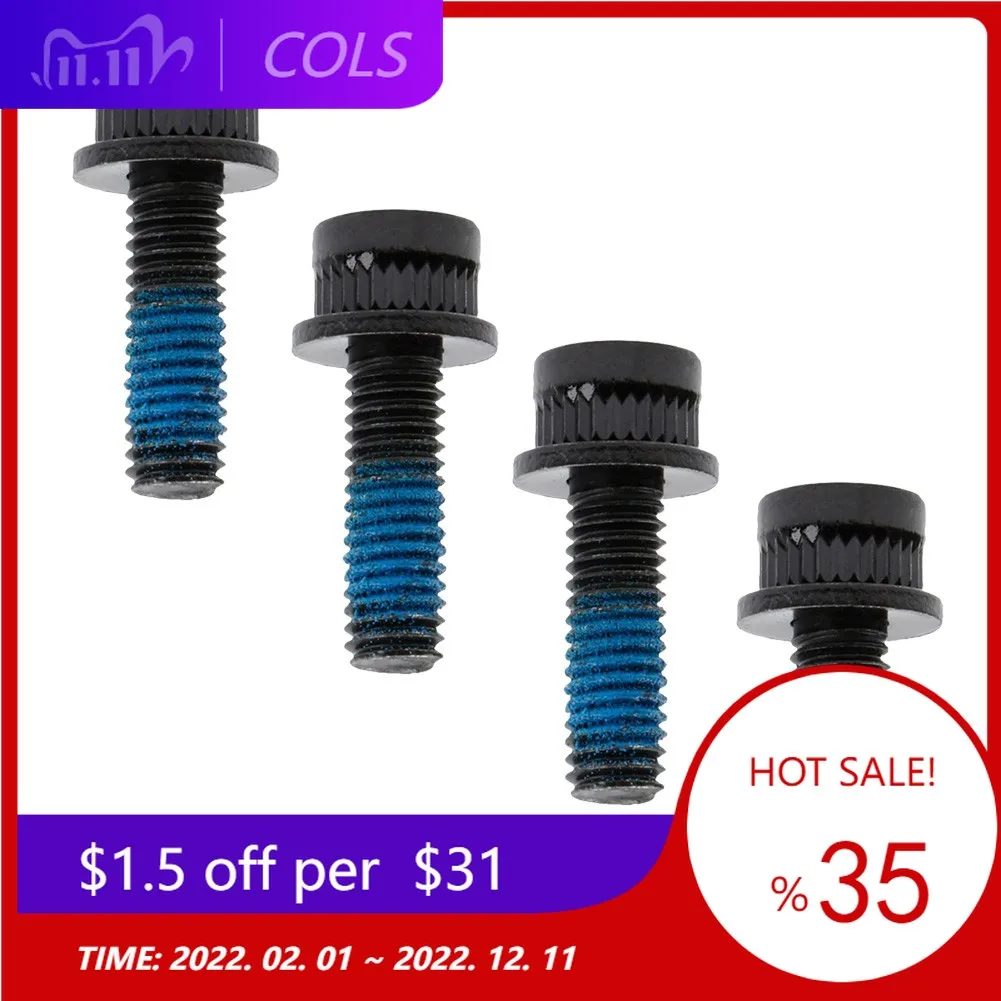 

Bicycle Disc Brake Screw Mountain Bike Oil Brake Caliper Fixing Screw High Carbon Steel Black Bike Bicycle Cycling Accessories