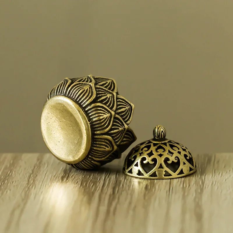 1 шт. декоративная курильница в стиле ретро медь маленький держатель для