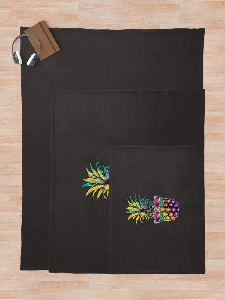 Футболка с солнцезащитными очками и ананасами Aloha Beaches Гавайское одеяло детские