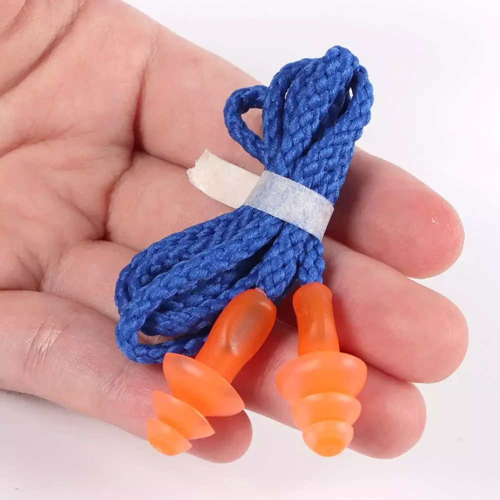 

Free Shipping Soft Silicone Spiral Waterproof Ear Plug Sleeping Travel Anti Noise Earplugs Hearing Protection Noise Reduction Ea