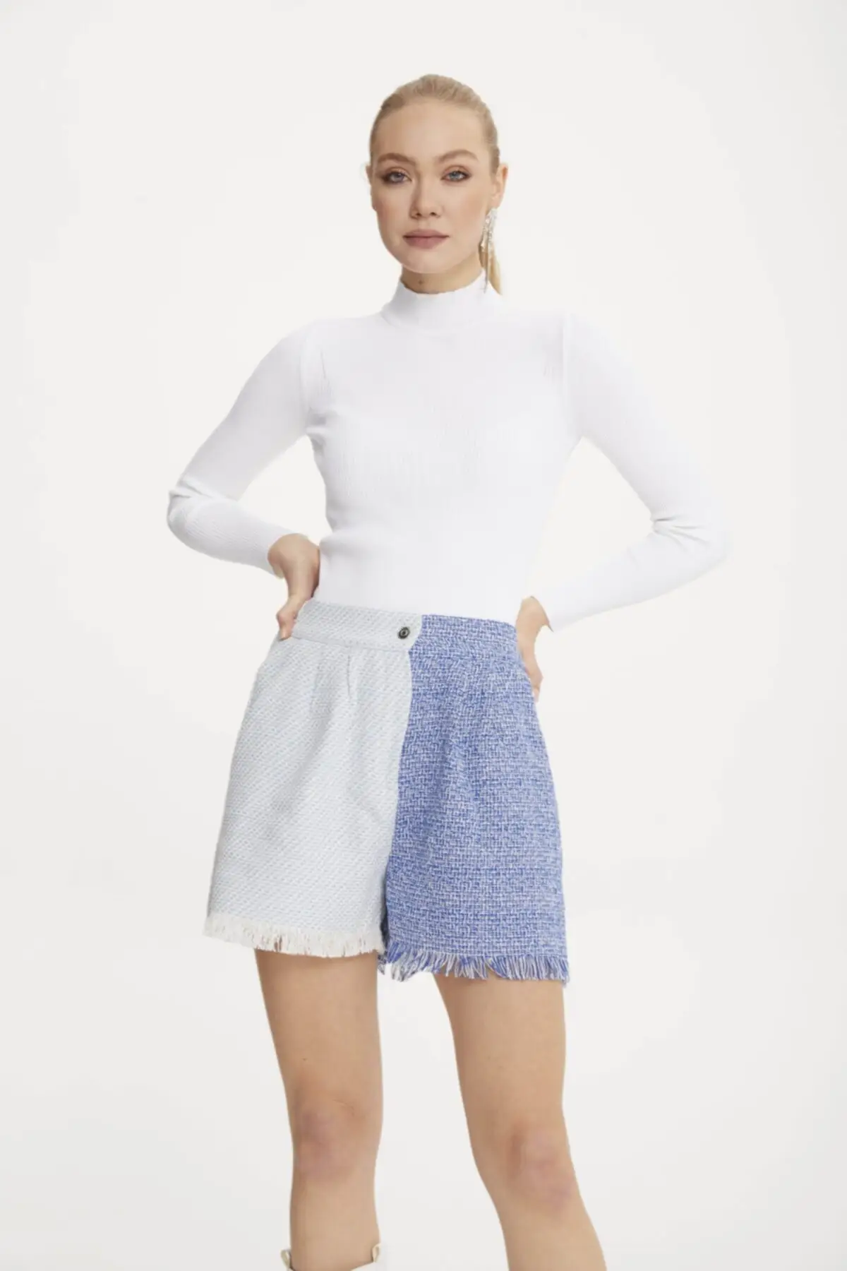 

Women's Shorts Tassel Detailed New Summer Style Bermuda Basic Short Pants Pants Streetwear Home Fashion Short Pants