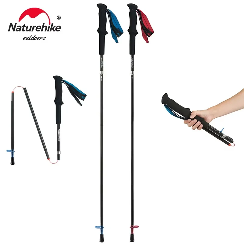 Naturehike ST08 Треккинговые палки из углеродного волокна фиолетовые ...