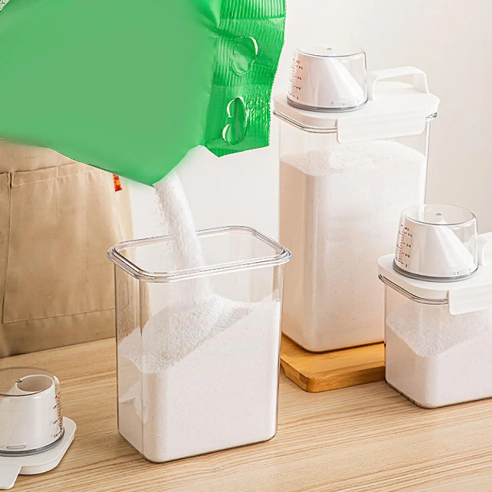 

Герметичный диспенсер для стирального порошка