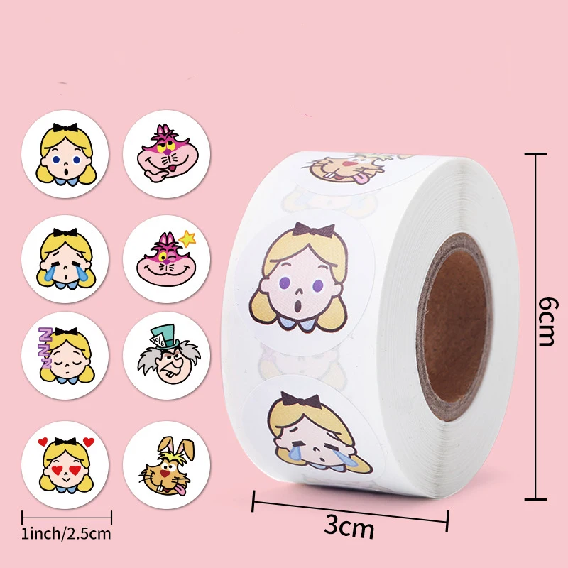 

Наклейка «Алиса в стране чудес», 500 шт.