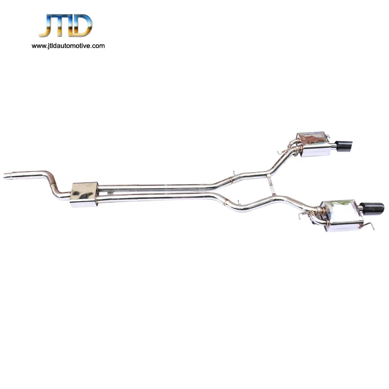 

JTLD Stainless Steel Valvetronic Exhaust System Dual Tips for Jaguar XE 2.0T XC Type