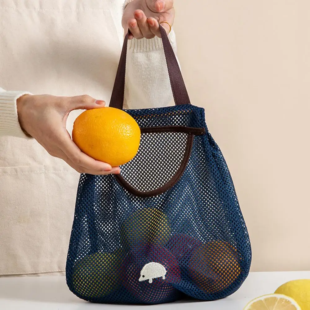 

Подвесная сумка для фруктов и овощей, кухонная многофункциональная Сетчатая Сумка для хранения, дышащая
