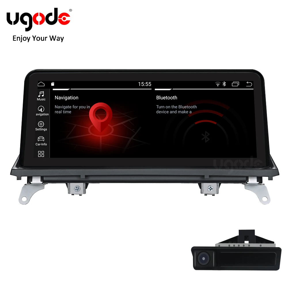 

10.25'' For BMW X5 X6 E70 E71 (2008-2013) Screen Monitor Display Carplay Upgrade Multimedia Player Android GPS