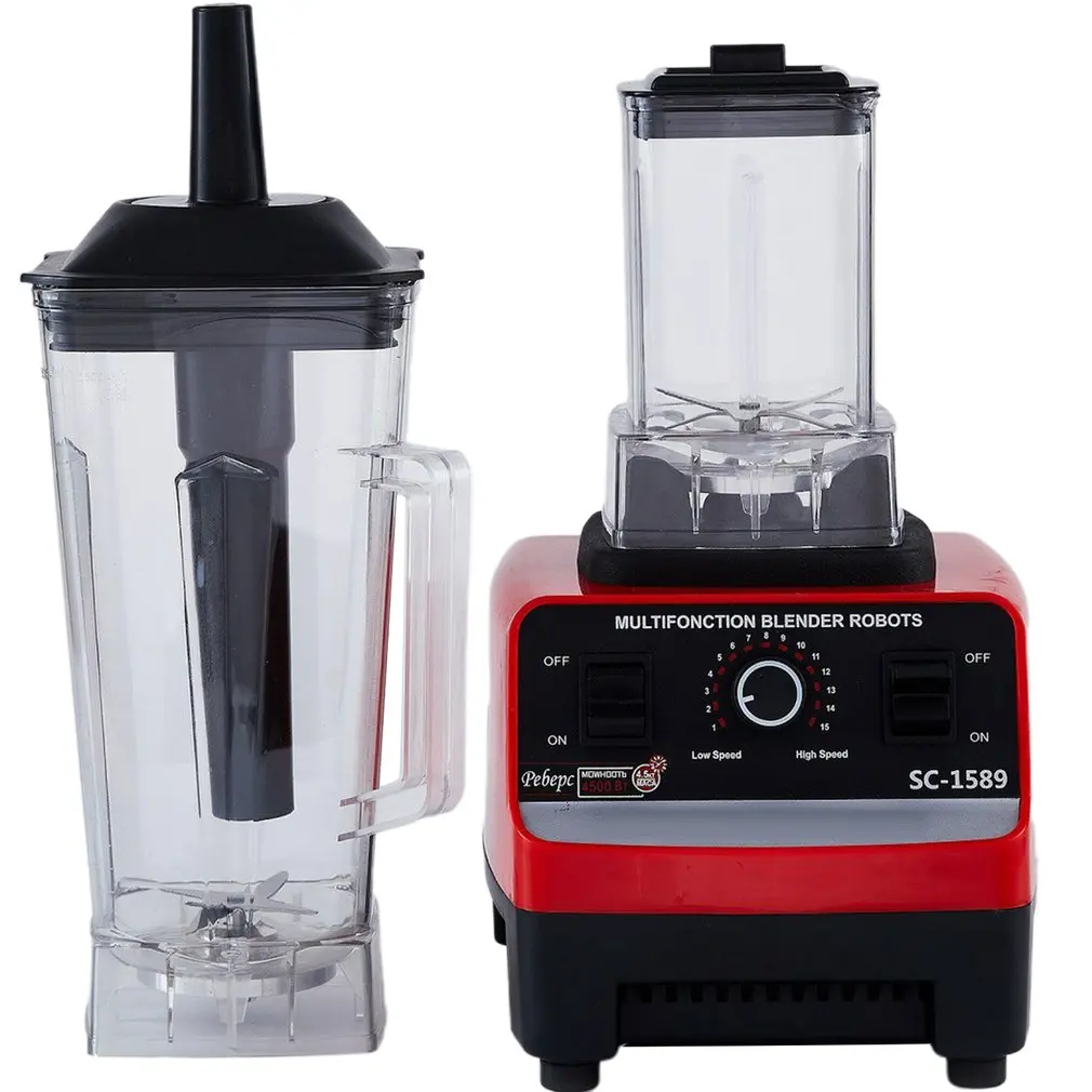 

4500w Heavy Duty Commercial Home Blender 6 Blades Mixer Juicer Fruit Food Processor Ice Smoothies BPA Free 2.5L Jar EU US PLUG