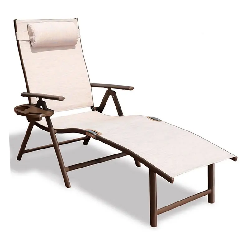 

High quality outdoor chaise Leisure raft chair aluminum sun Leisure raftrs pool sun bed leisure beach chair