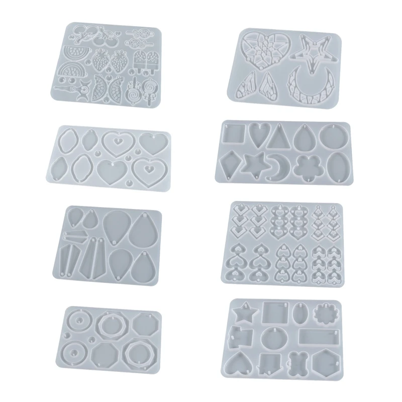 

Pendant Silicone Mold Fruit Shape Resin Mold For DIY Earring Keychain Crystal Epoxy Resin Jewelry Making
