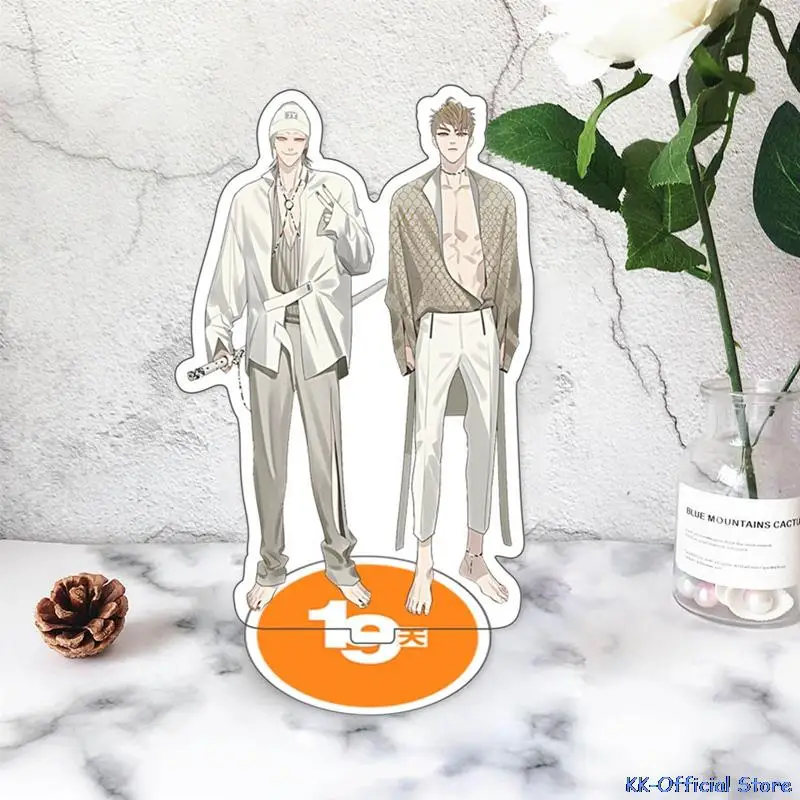 15CM Anime 19 Days Cartoon Cosplay Acrylic Desk Stand Youth Figure Old Xian Hetian Jian Yi Desktop Model Plate Holder Decoration - купить по