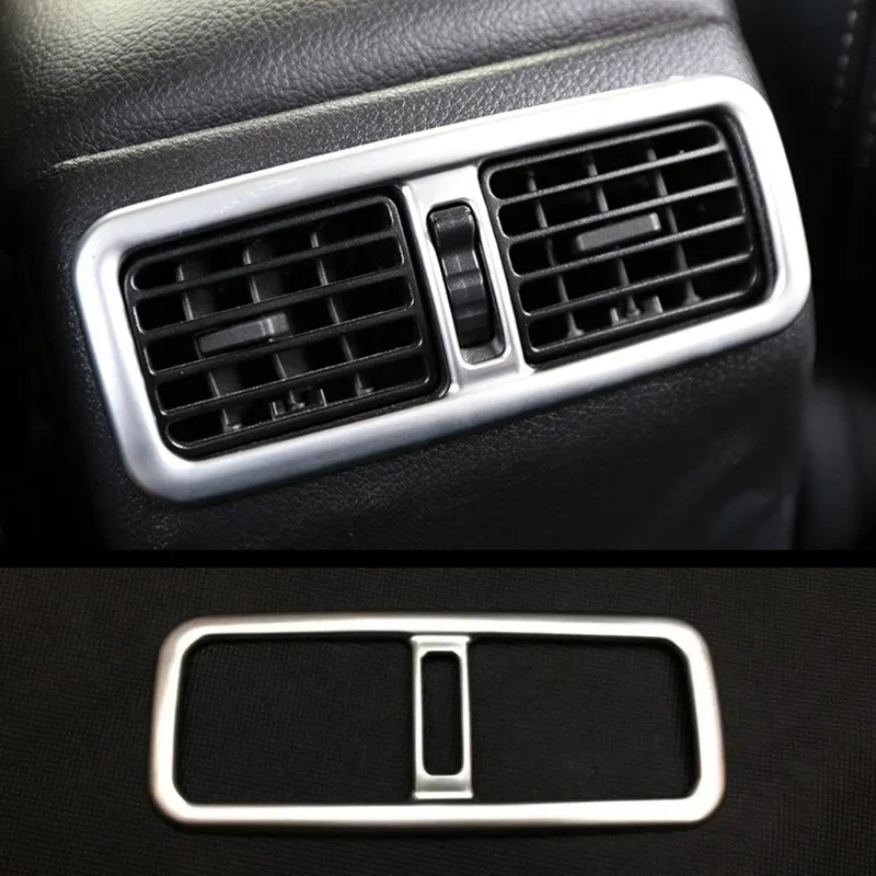 

Для Nissan X-Trail X Trail T31 2008 2009 2010 2011 2012, Хромированная Крышка вентиляционного отверстия кондиционера, аксессуары для стайлинга автомобиля