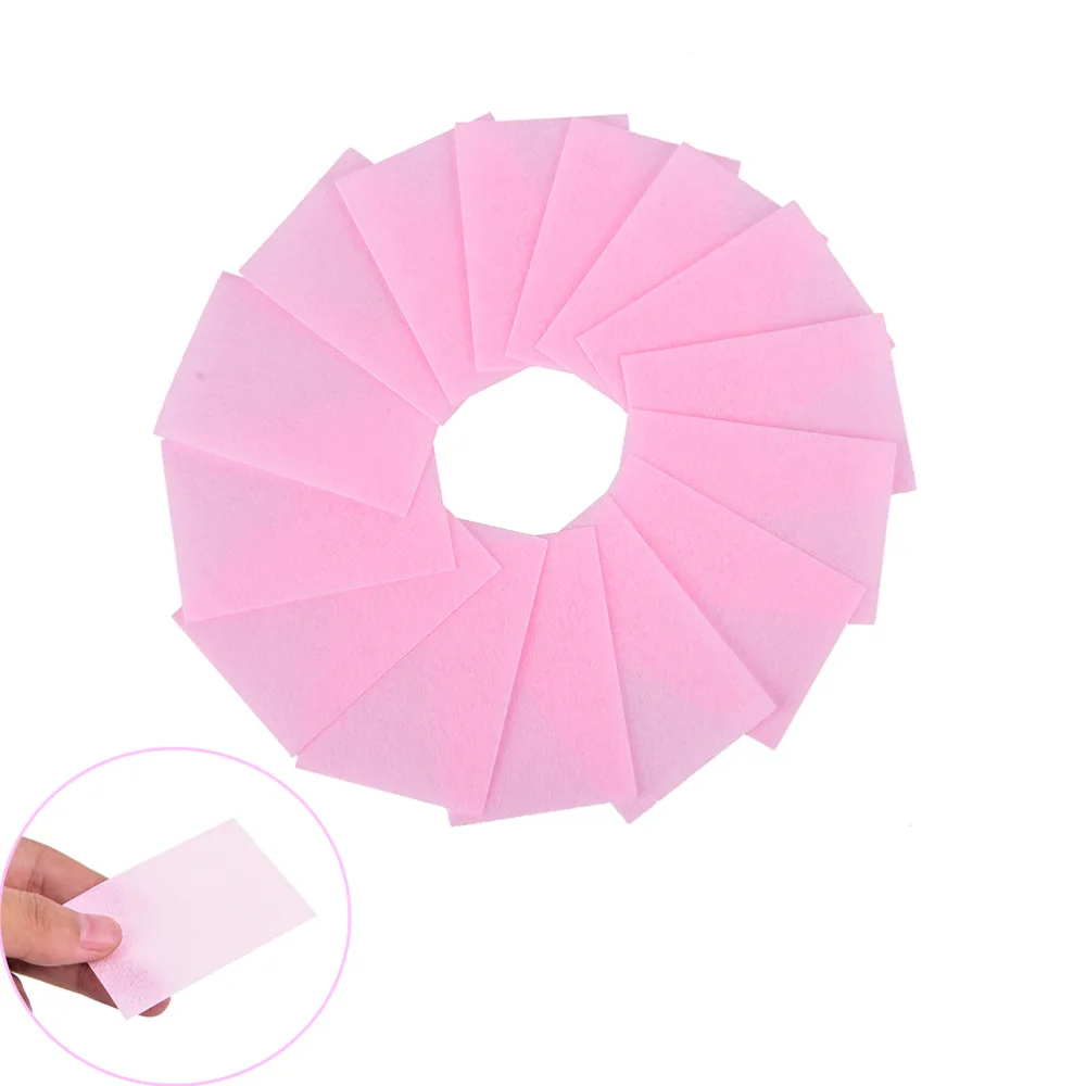 

70 шт. одноразовые розовые безворсовые салфетки для маникюра, средство для снятия лака для ногтей, ватные диски, бумажные салфетки для ногтей...