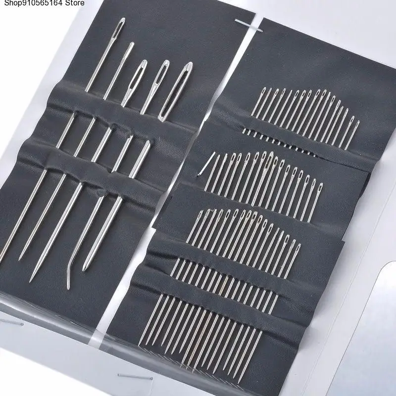 

Hot 55pcs/set Multifunctional Hand Stitches Stainless Steel Sewing Pins Set Home DIY Crafts Household Sewing Accessories