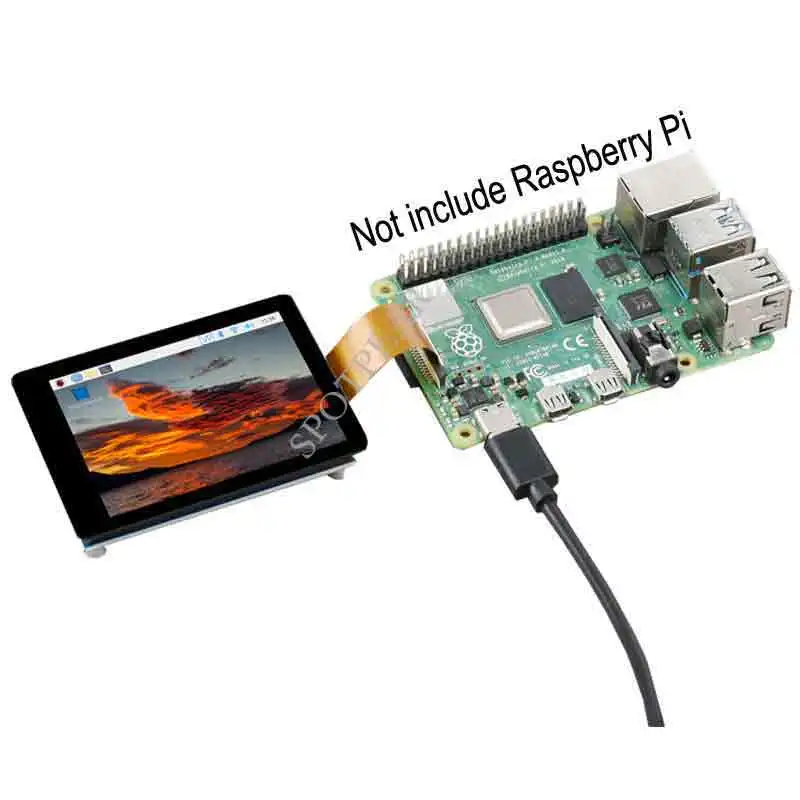 

2023 Raspberry Pi DSI LCD 2.8inch Capacitive Touch Display 2.8 inch MIPI Interface IPS 480×640