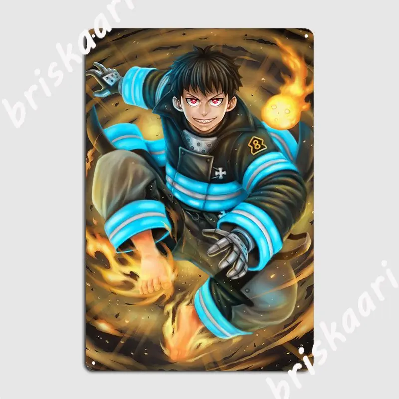 

Shinra Kusakabe, металлическая вывеска, пещера, дизайн паба, Настенная табличка, кинотеатр, гостиная, оловянные вывески, плакаты