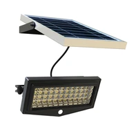 led sensor solar wall light outdoor solar light 12 hours wireless pir motion sensor