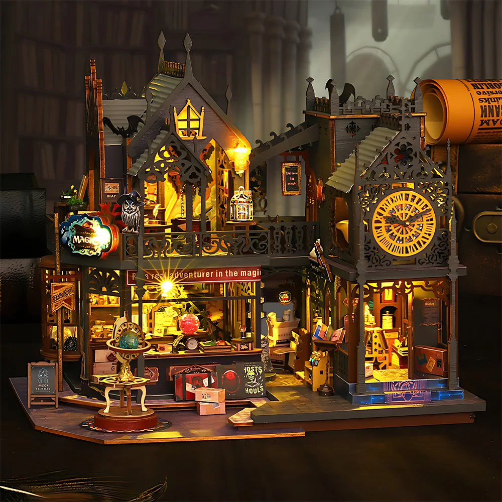 Набор для сборки миниатюрного кукольного домика сделай сам игрушки в подарок