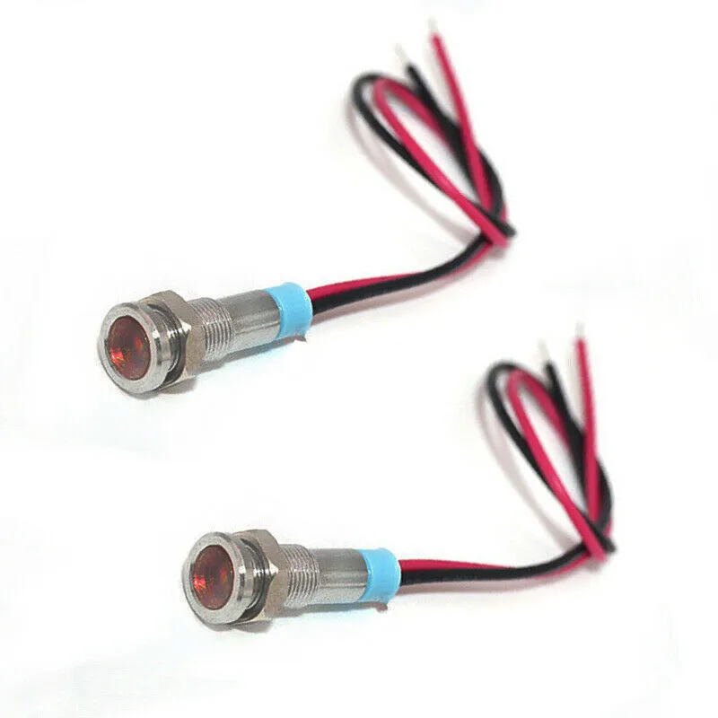 2x Автомобильная светодиодная сигнальная лампа COB Auto DRL Дневные ходовые огни