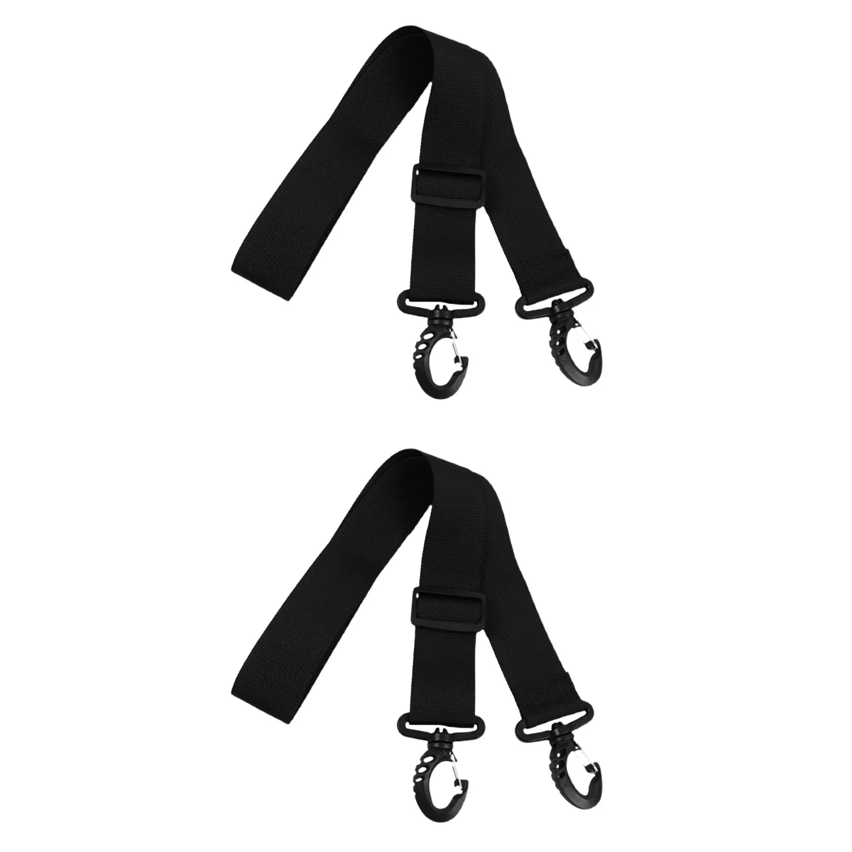 

2 pcs Ski Boots Carrier Strap Black Ski Shoulder Sling Leash Skiing Accessories
