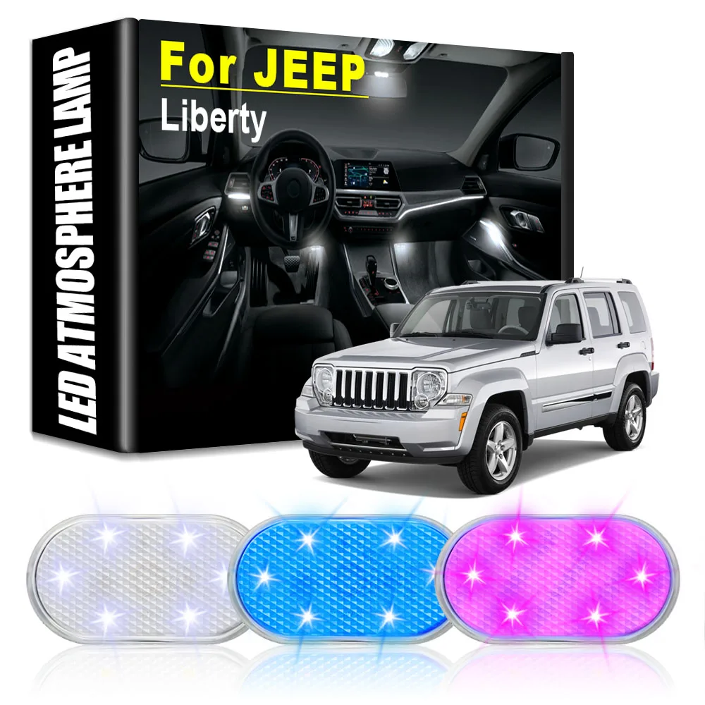

Car LED Atmosphere Lights Car Rechargeable Touch Lamps Automotive Goods Car Accessories Auto Tools Auto Gadgets for Jeep Liberty