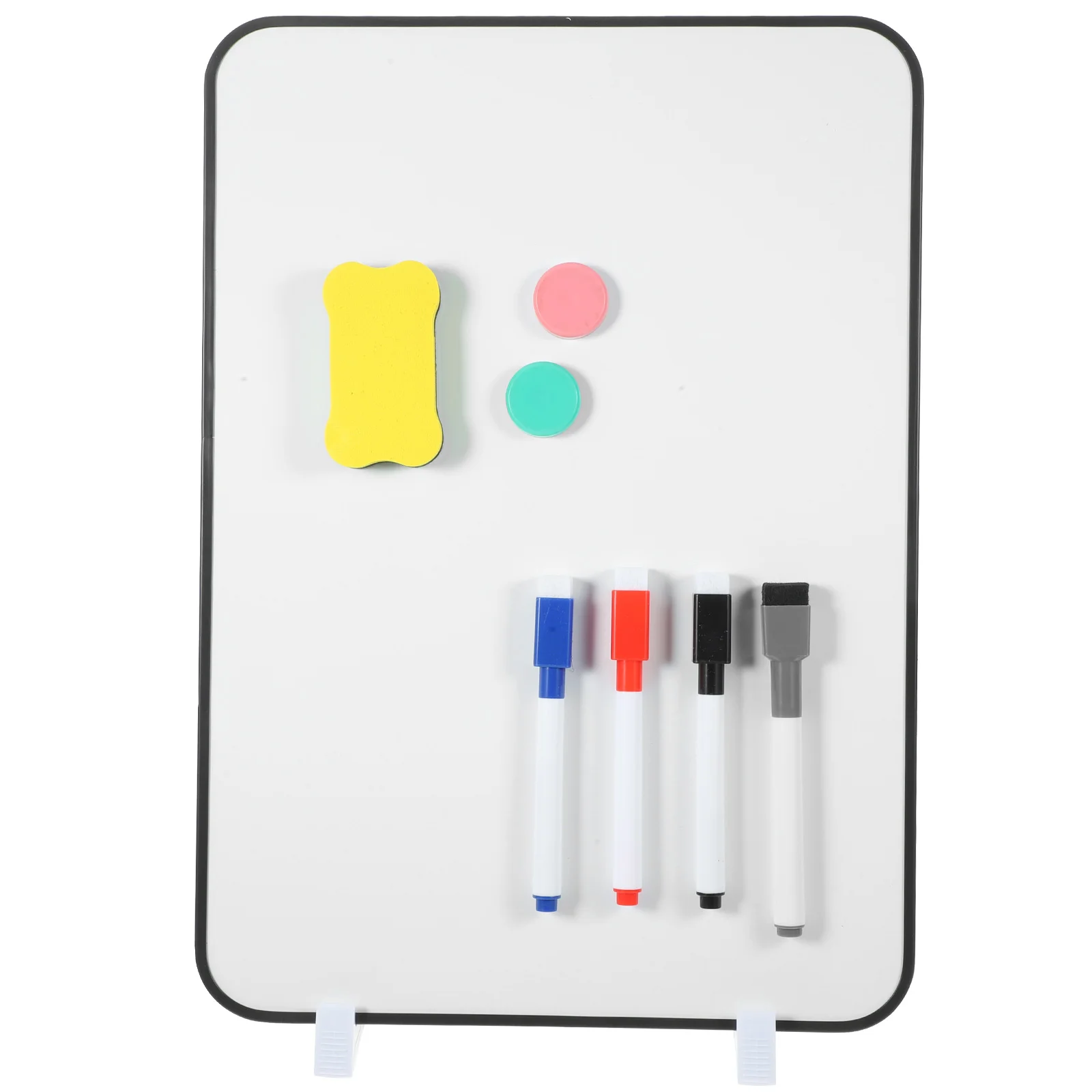 

Double Sided Writing Board Desktop Whiteboard Storage Handheld School Boards Double-sided Plastic Magnetic Child
