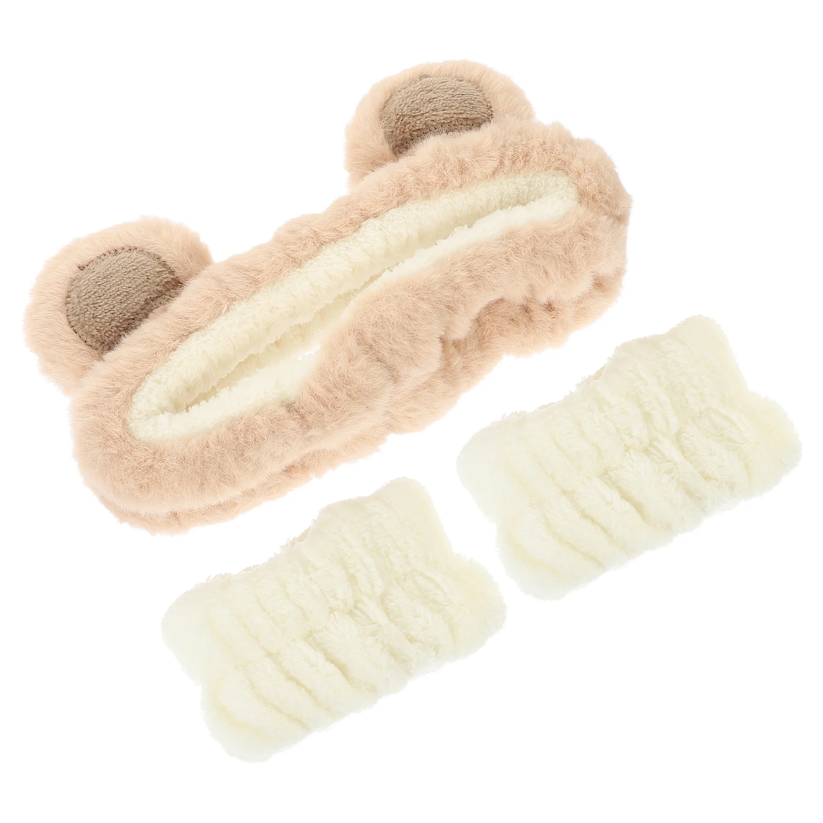 

1 Set Washing Face Headband Spa Headband Cute Hair Band Elastic Wrist Bands