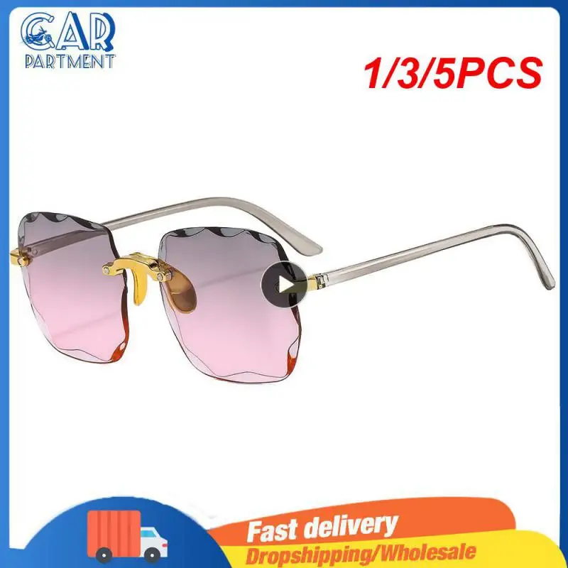 

Солнцезащитные очки «кошачий глаз» для мужчин и женщин, винтажные маленькие брендовые дизайнерские солнечные очки в квадратной оправе, UV400, 1/3/5 шт.