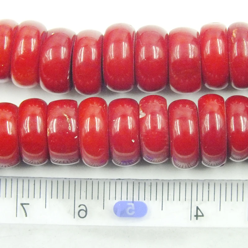 

1 strand= 38CM. Natural 11MM high-quality red coral beads