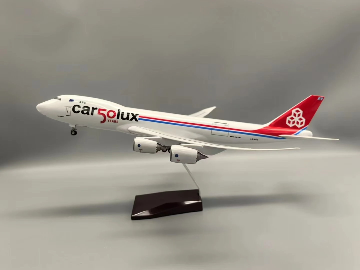 Boeing B747-8F 47 См Металлическая Модель Самолета Декоративная Фигурка Грузового