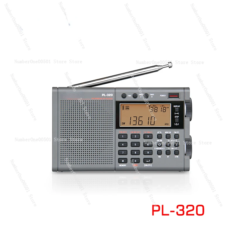 PL-320 FM Средне- и коротковолновое полнодиапазонное перезаряжаемое радио