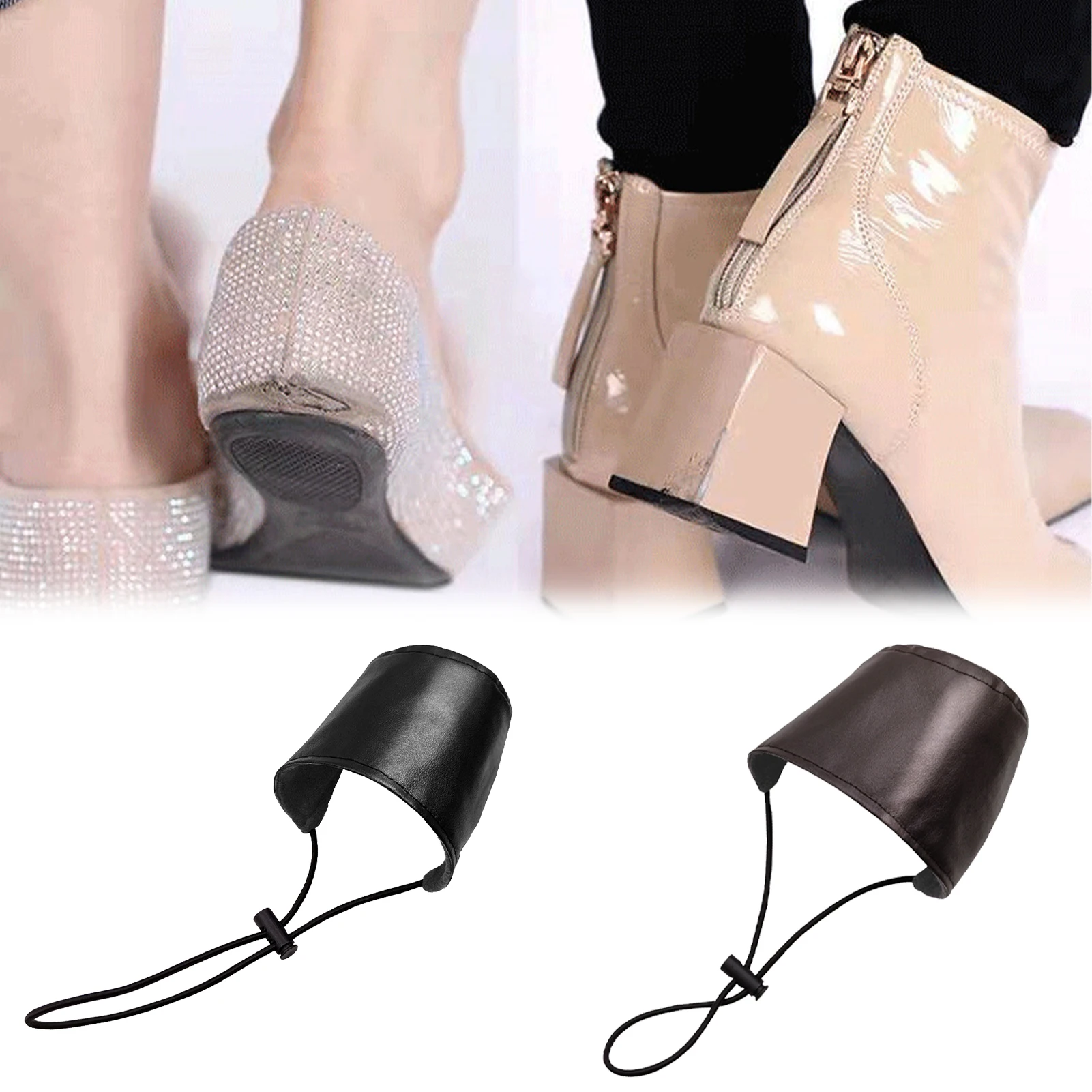 

Защитная обувь для водителя автомобиля, кожаная обувь унисекс для вождения, износостойкая Высококачественная Крышка для обуви для защиты п...