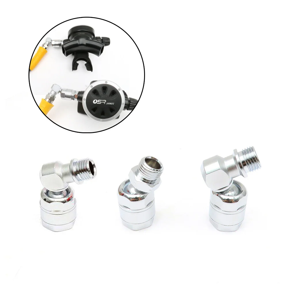 

1pc 360 ° Scuba Diving Regulator 2nd Sencond Stage Regulator Octo Swivel Connector Durable Water Sport Diving Equipment