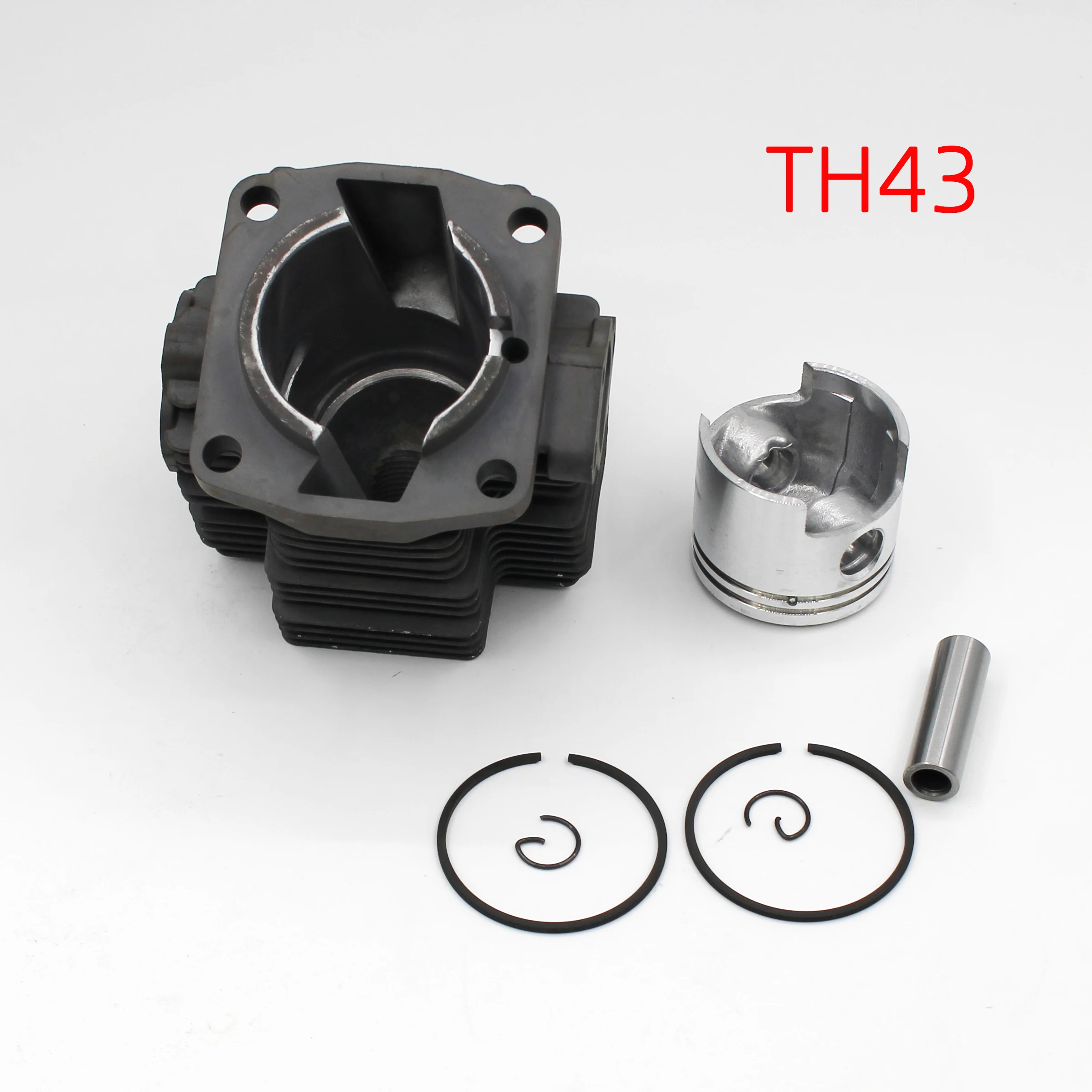 Комплект поршня цилиндра 41 5 мм 44 подходит для Kawasaki TH48 TH43 Kbl48 KBH48 TH430 KBH43A KAAZ садовый