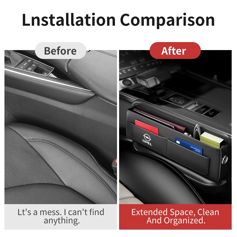 Заполнитель зазора автомобильного сиденья герметичная сумка для хранения