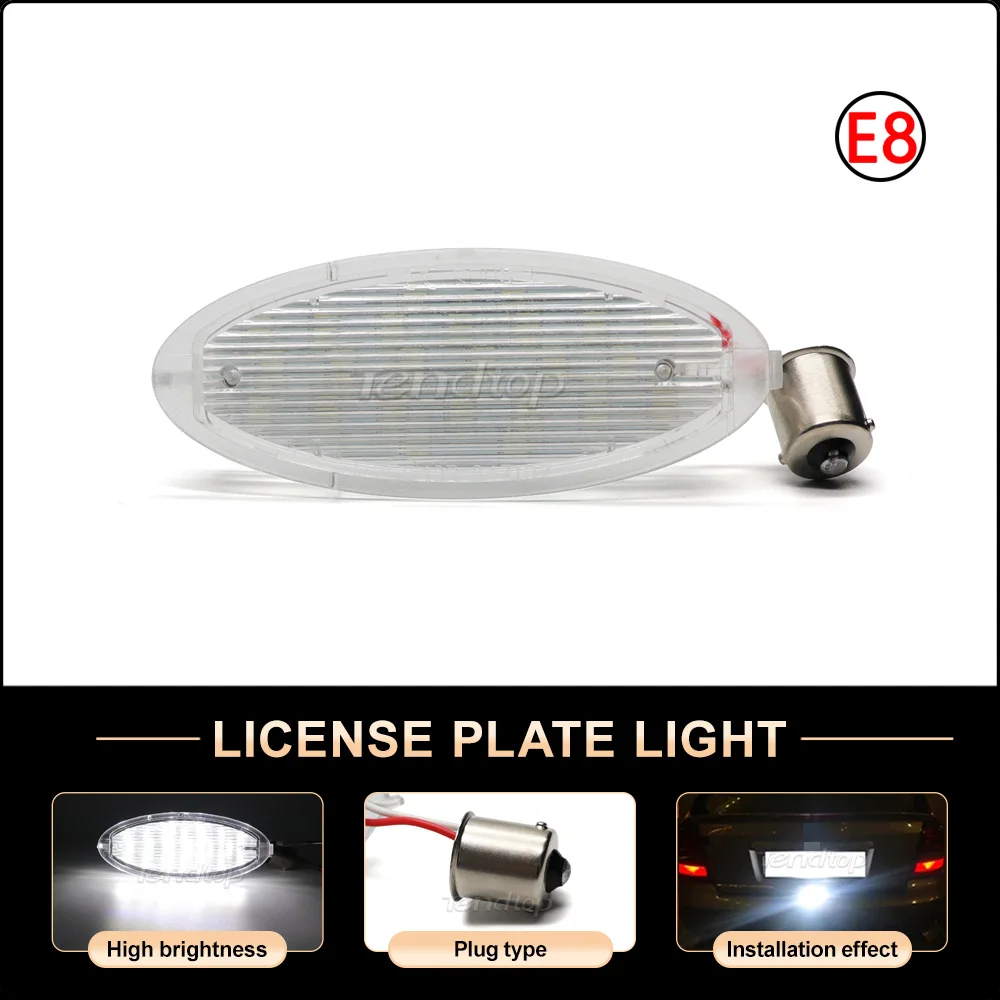 

1 шт. светильник светодиодный льная Светодиодная лампа для номерного знака Opel 2003 Vauxhall Astra F Corsa B Vectra Canbus