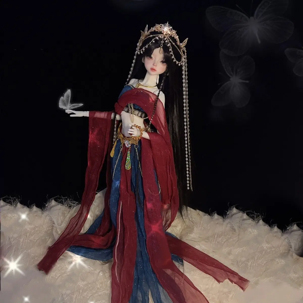 BJD3 кукольные головные уборы экзотическая Очаровательная кукла в старинном стиле