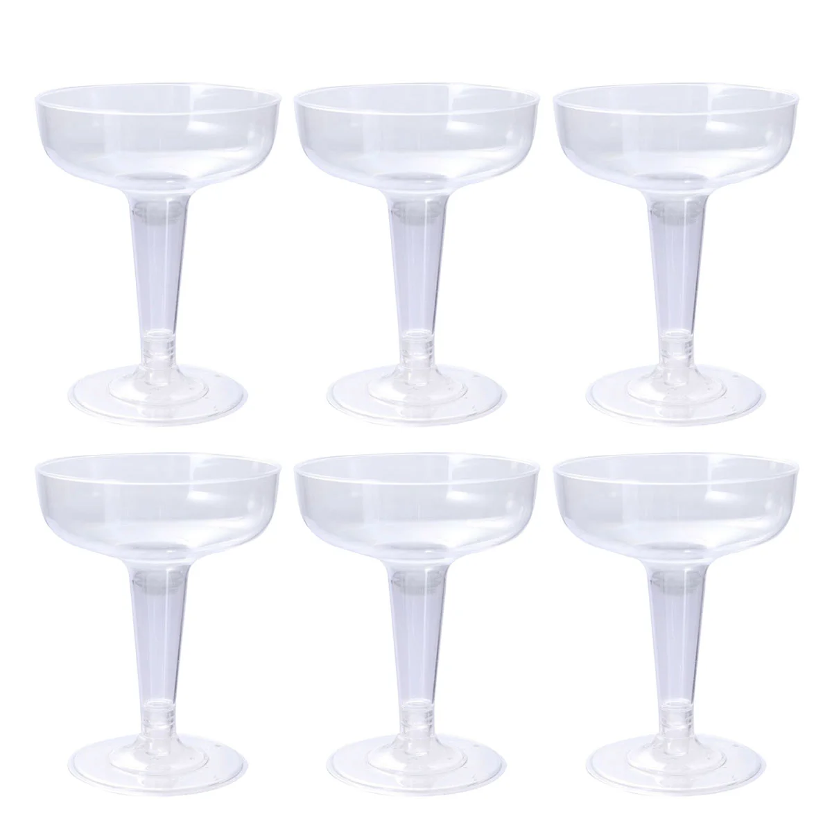 

Parfait Cups Crystal Clear Plastic Glasses Toasting Glasses Drinking Goblet Mimosa Glasses Margarita Glass