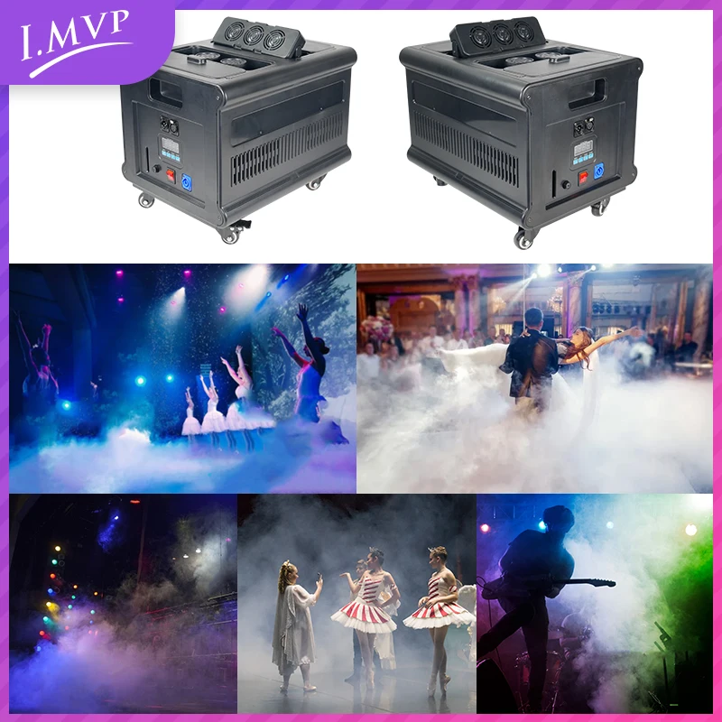 Сценический эффект 600 Вт DMX двойной выход туман дымогенератор для сцены свадьбы