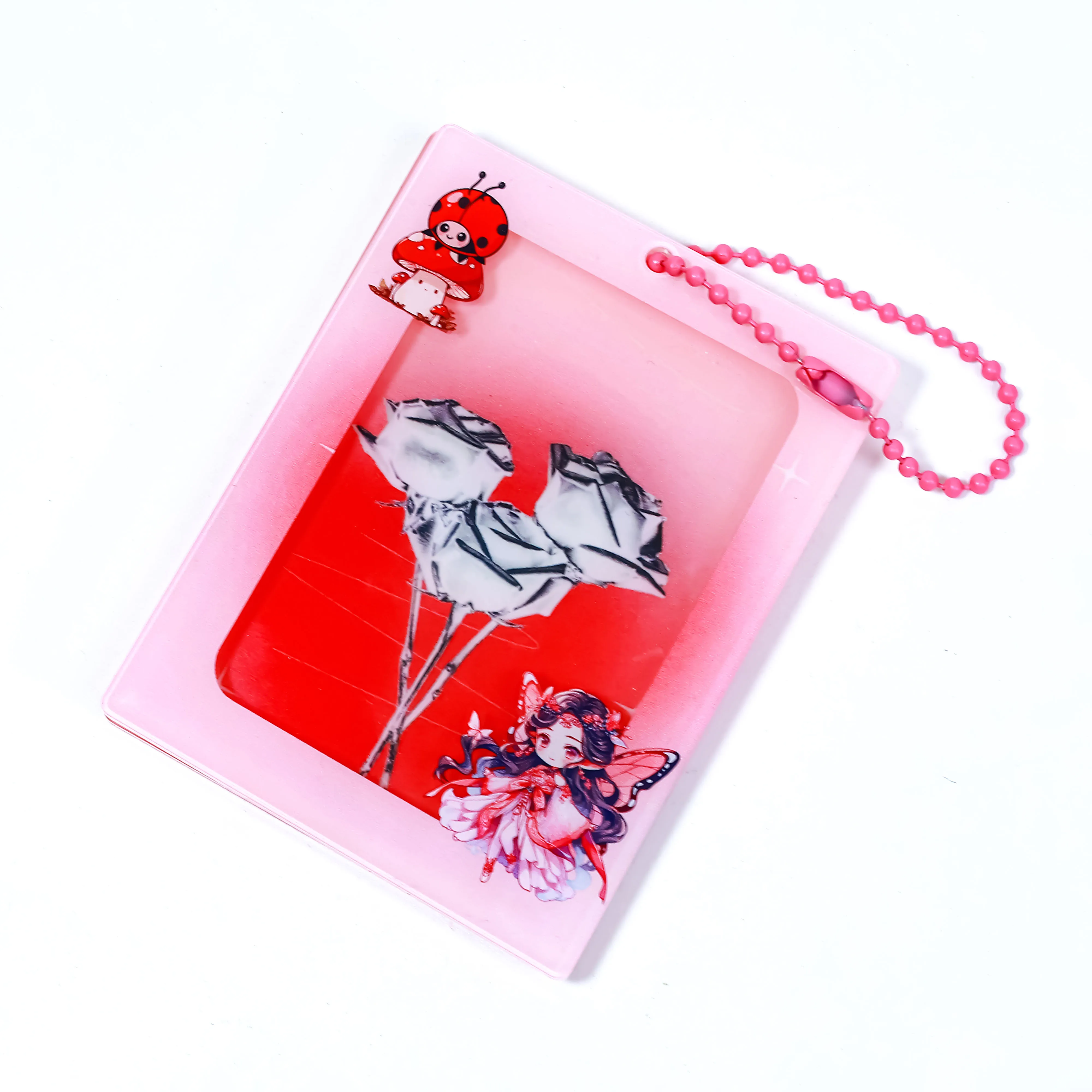 

Акриловый брелок для фотокарт KPop