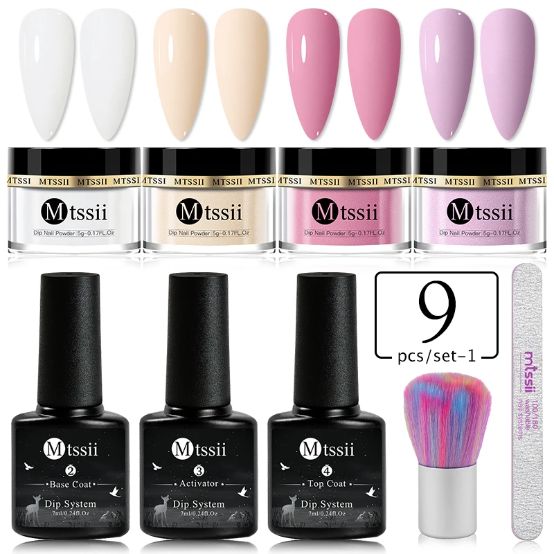 

6/9/1 шт./набор, набор для маникюра с активатором базы