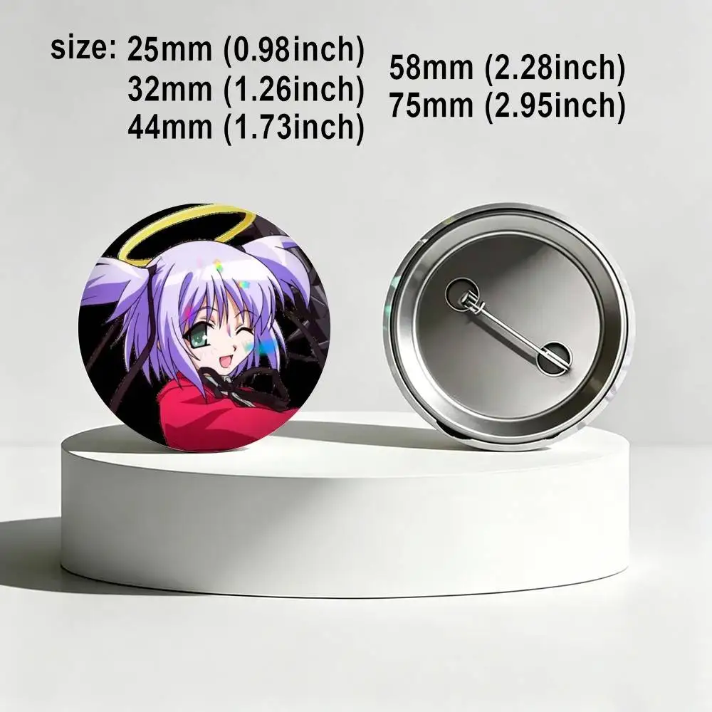 Фото Броши-значки Bludgeoning Angel Dokuro-Chan 25мм 32мм 44мм 58мм 75мм для аксессуаров и подарков №3
