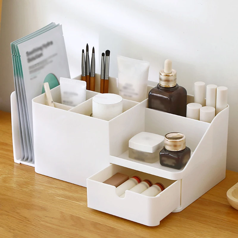 

New School Supplies Organizer Storage Sundries Office Pen Desktop Stretchable Bins Office Stationery Box Holder Desk Pencil