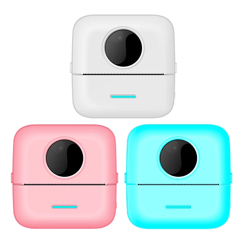

Portable Thermal Printer Mini Wireless Pocket Label Notes Printer 57mm for Home Office Printing Device