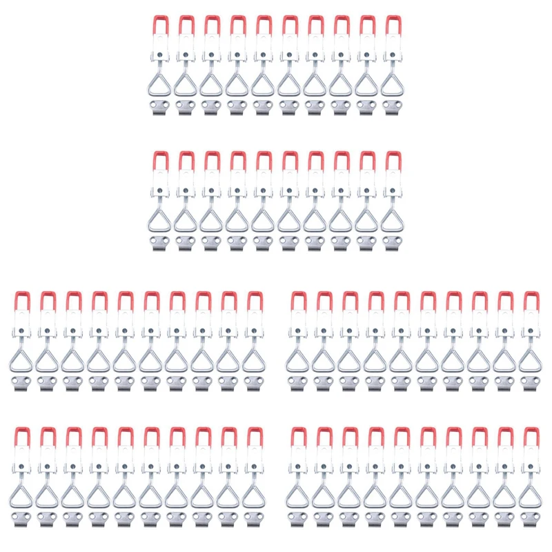 Регулируемый зажим с защелкой 60 шт. удерживающая способность 4001 330 фунтов