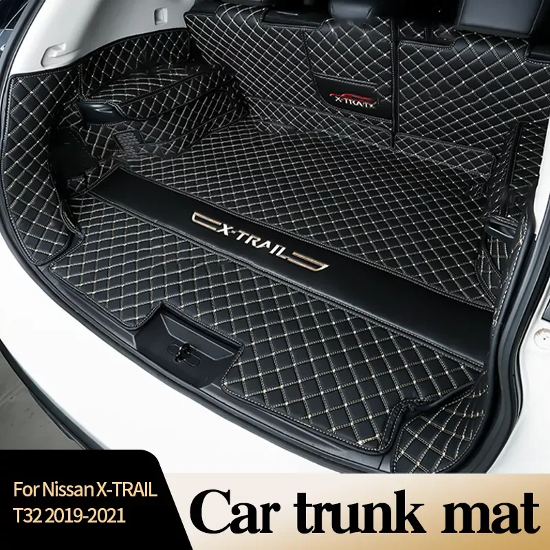 

Trunk Mat For Nissan X-TRAIL T32 2019-2021 Water Proof Scratch Resistant Wear-resistant Protective Pad Interior