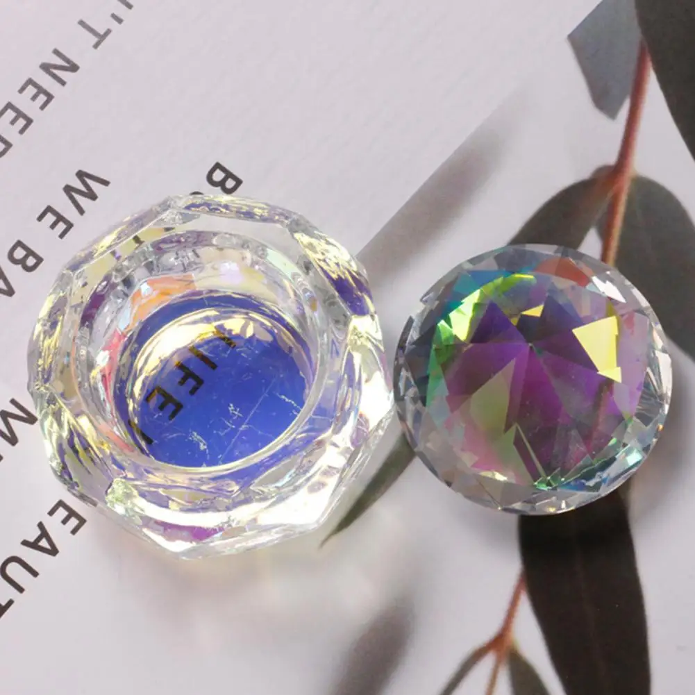 Увлажняющая пластинка практическая емкость для жидкого кристалла маникюрные инструменты мономерные чашки на.