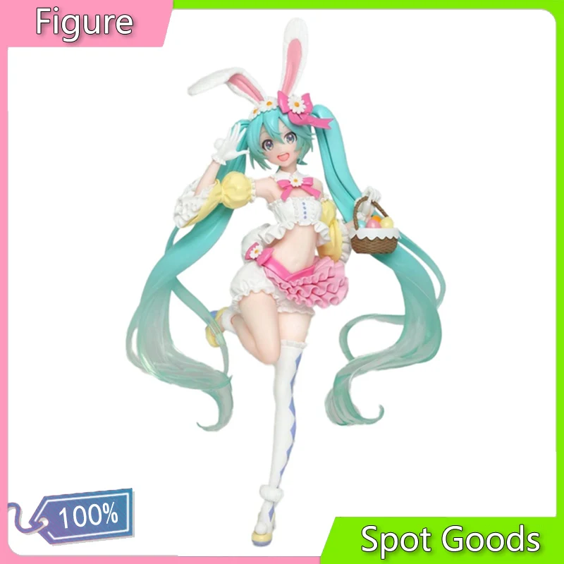 

23CM Anime Characters Two-dimensional Girl Figure Spring Clothes Bunny Ears Beautiful Girl Desktop Decoration PVC Movable Toy